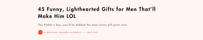 45 Funny, Lighthearted Gifts for Men That’ll Make Him LOL - Cosmopolitan