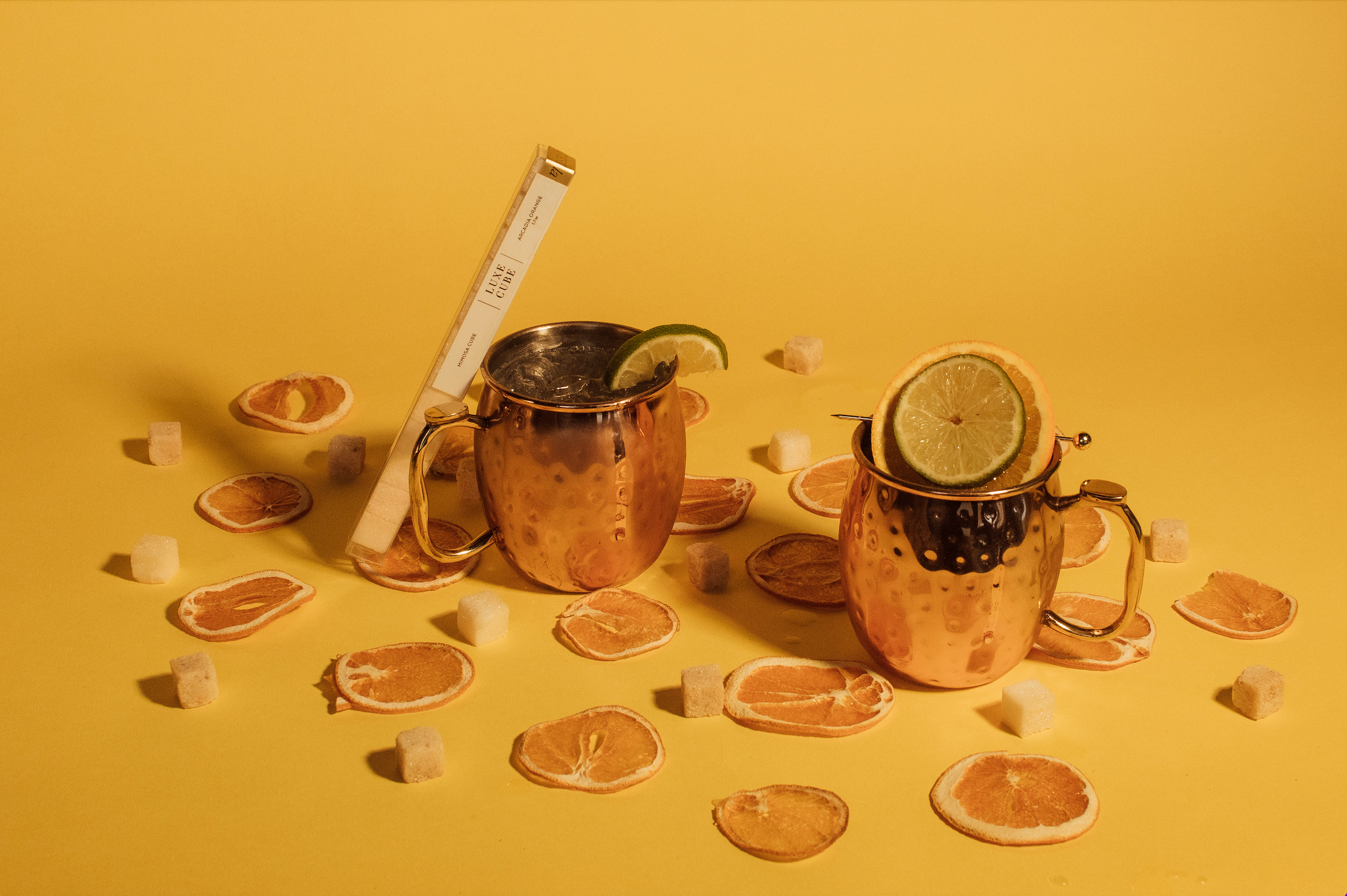 Orange Moscow Mule Mocktail