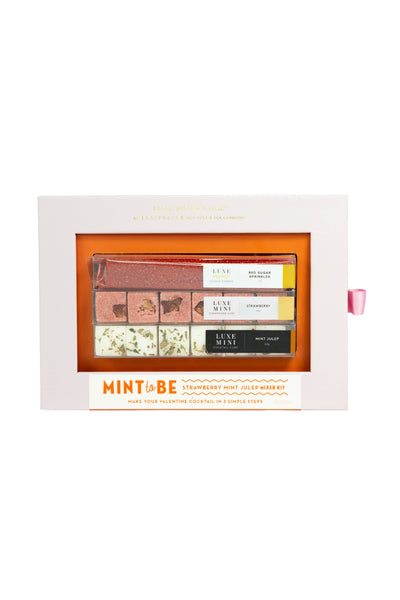 Mint To Be (Strawberry Mint Julep Mixer Kit)