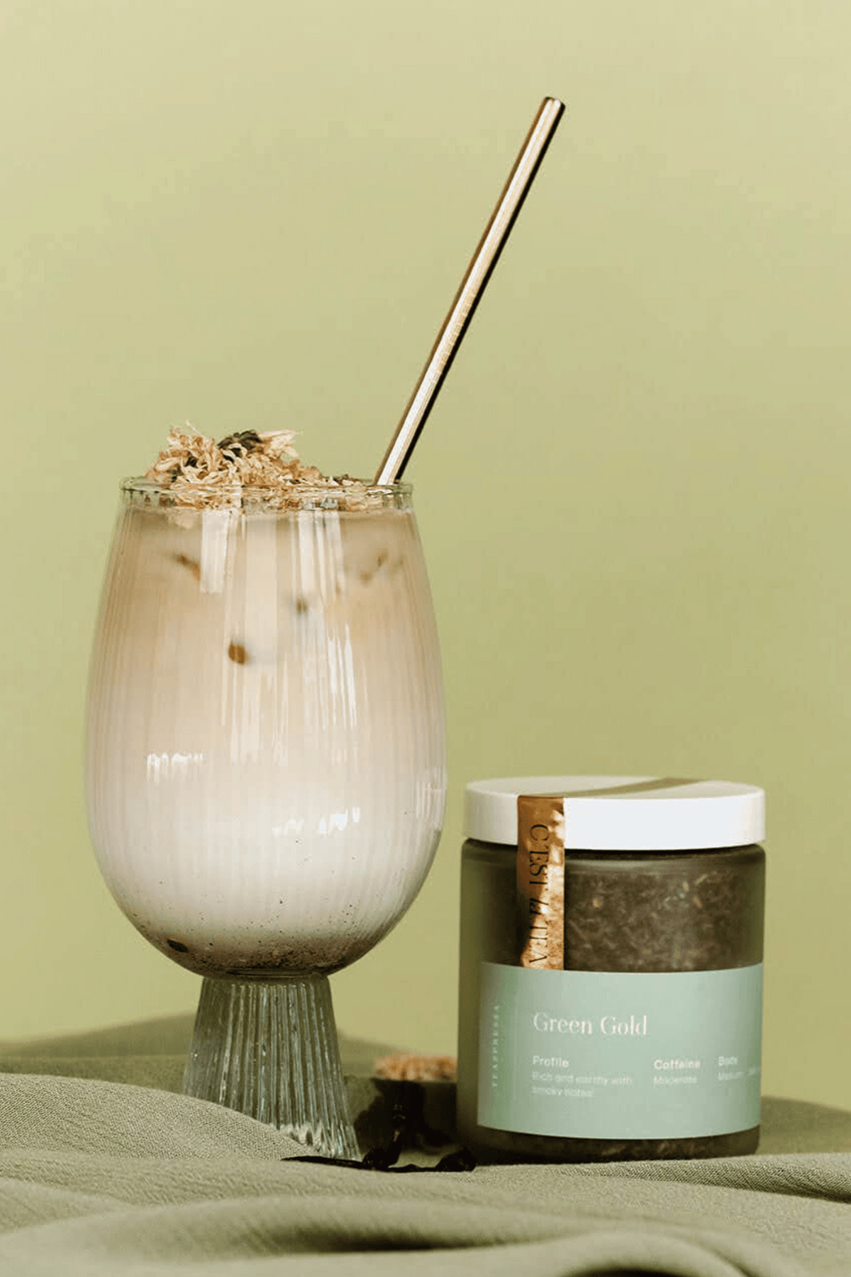 GREEN GOLD | TEA JAR