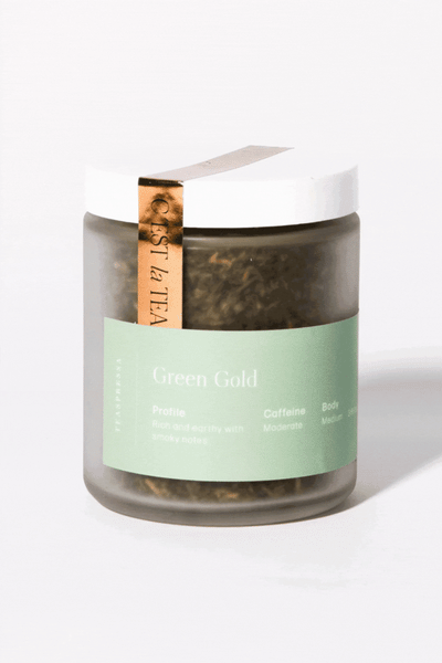 GREEN GOLD | TEA JAR