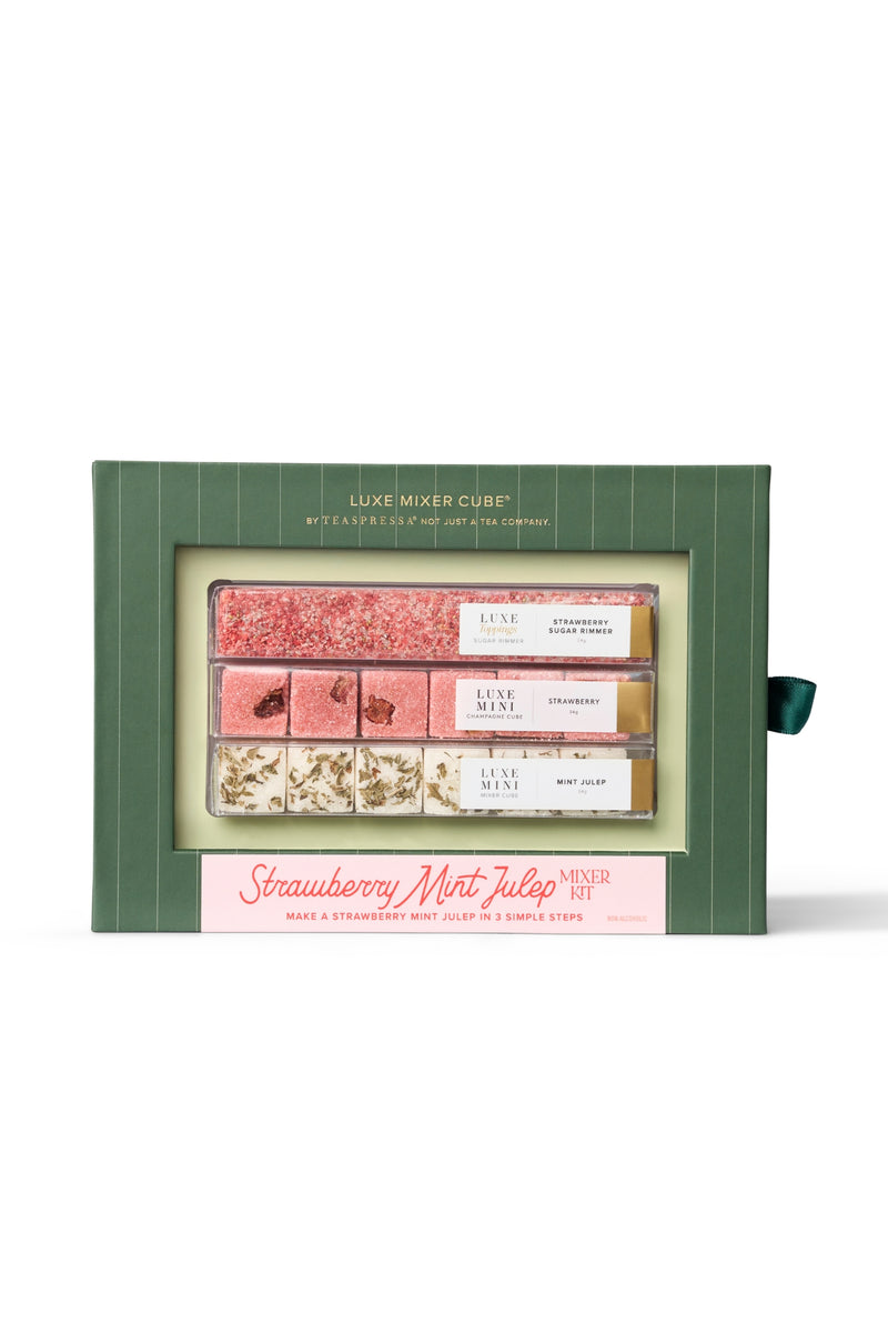 Strawberry Mint Julep Mixer Kit