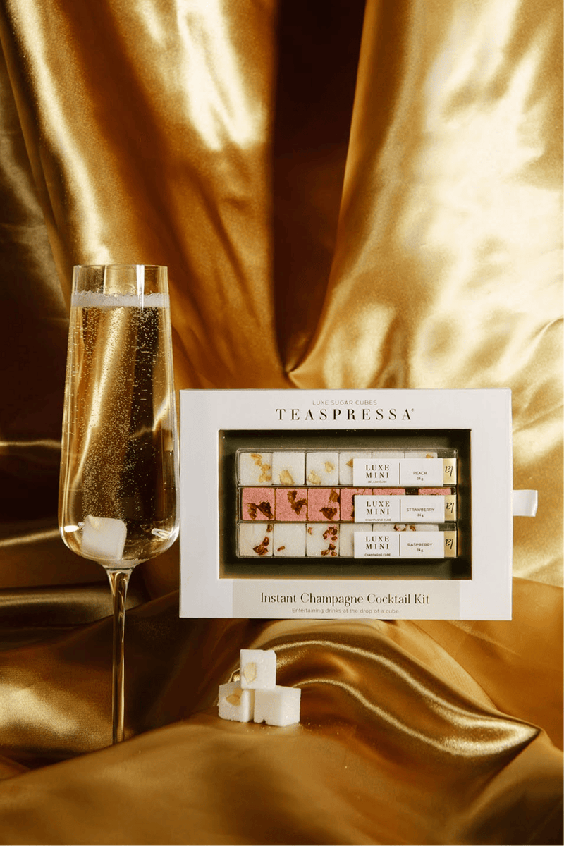 Teaspressa's Luxe Sugar Cubes Can Be Added To Champagne For A Fruity Touch