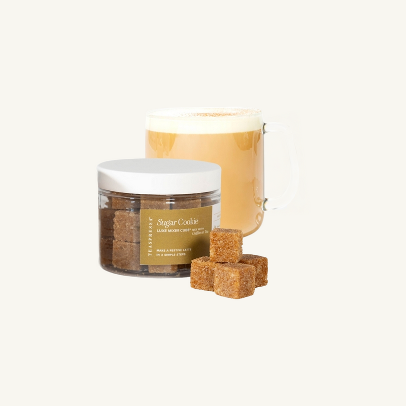 Sugar Cookie  Holiday Cafe Mixer Cube Jar