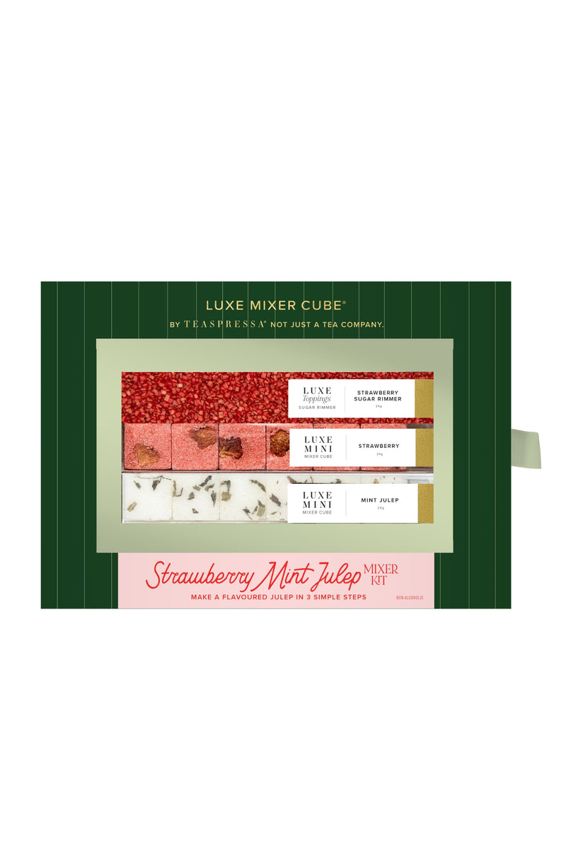 Strawberry Mint Julep Mixer Kit