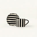 Tratto Striped Cafe Set | Licorice