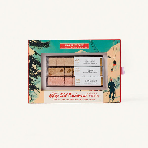 Chai Eggnog Old Fashioned Cocktail Mixer Kit