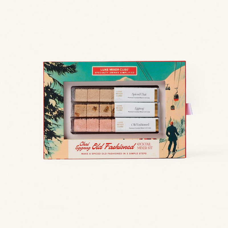 Chai Eggnog Old Fashioned Cocktail Mixer Kit