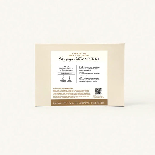 To the Bride & Groom Champagne Toast Kit