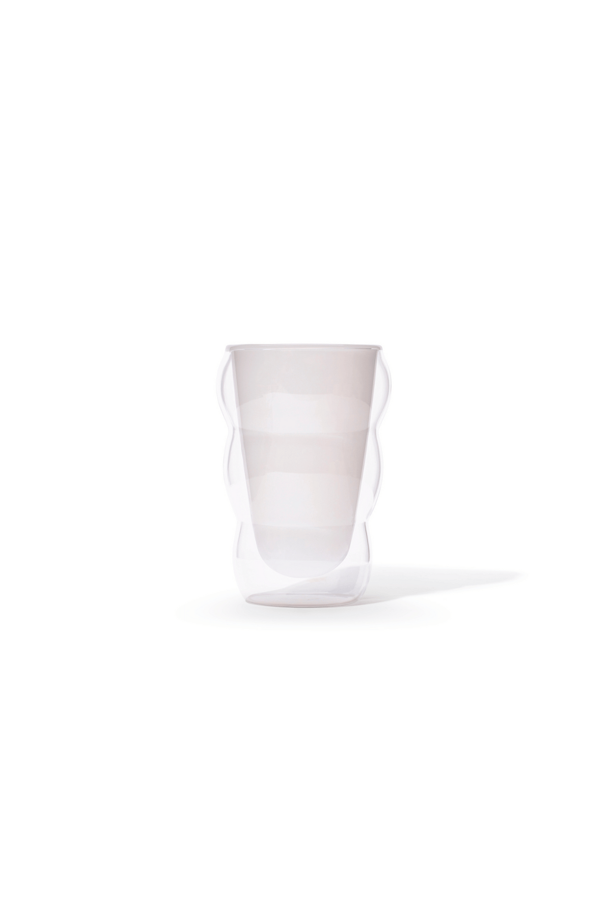 White Glass Cloud Cup