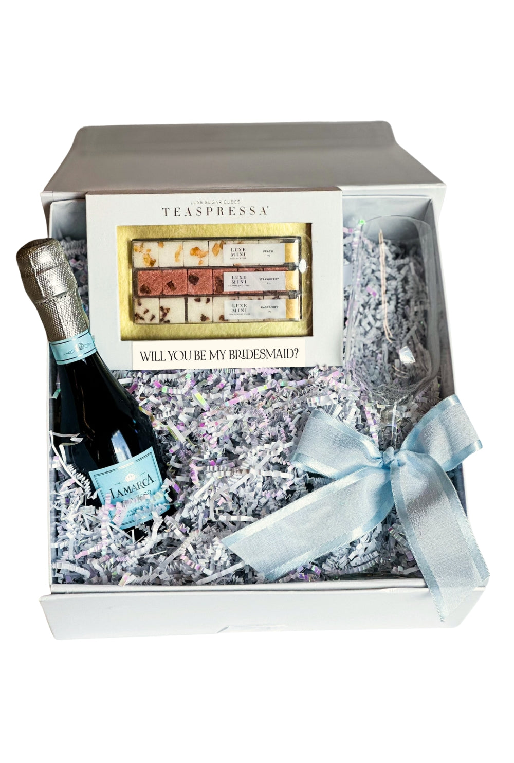 Bridesmaid Proposal Champagne Kit Unique Gift Box Idea – Teaspressa