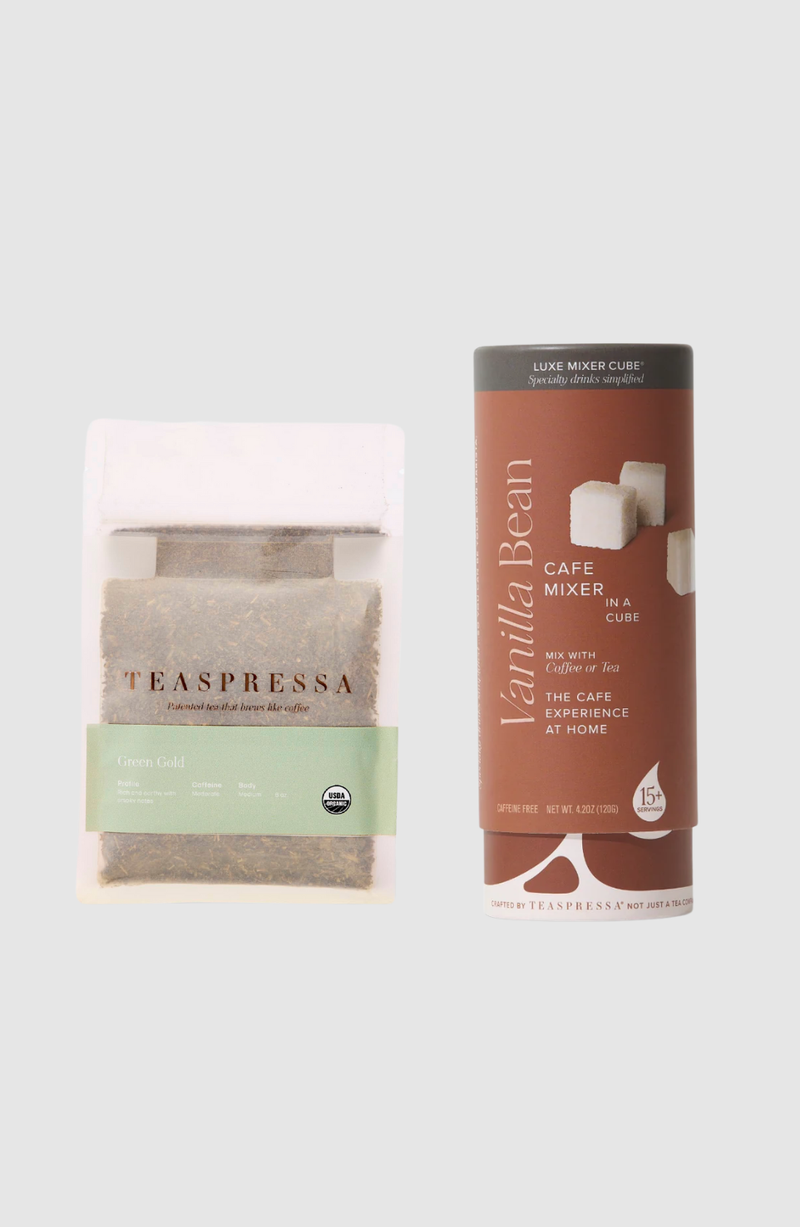 Vanilla Bean Green Tea Set