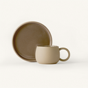 Stone & Glaze Cafe Set (cup & saucer)