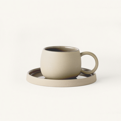 Dusk Ceramic Stone & Glaze Cafe Set