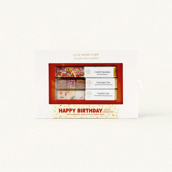 Birthday Cake Latte Mixer Kit