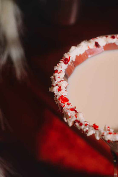 White Chocolate Candy Cane Martini Mixer Kit