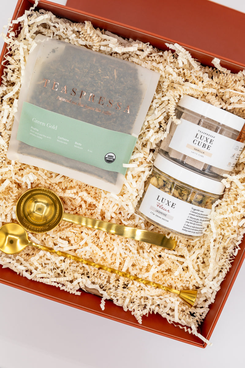 Tea Gift Set | Green Gold