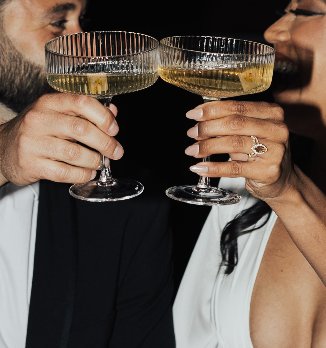 To the Bride & Groom Champagne Toast Kit