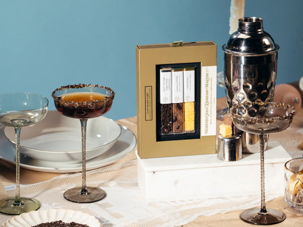 Honeyed Gold Espresso Martini Mixer Kit