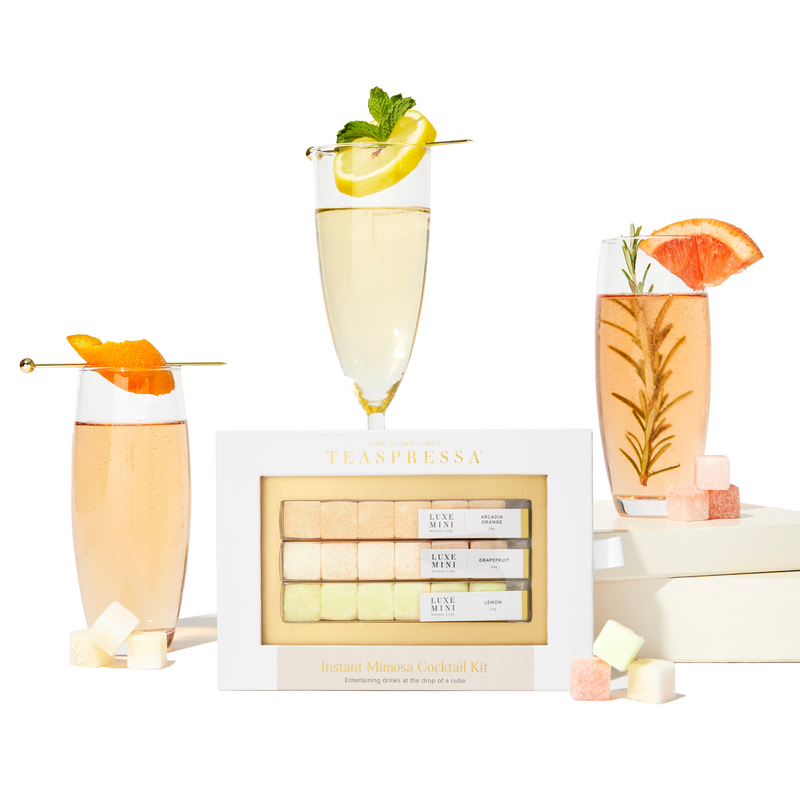 LUXE Champagne & Mimosa Sugar Cube Kits Bundle