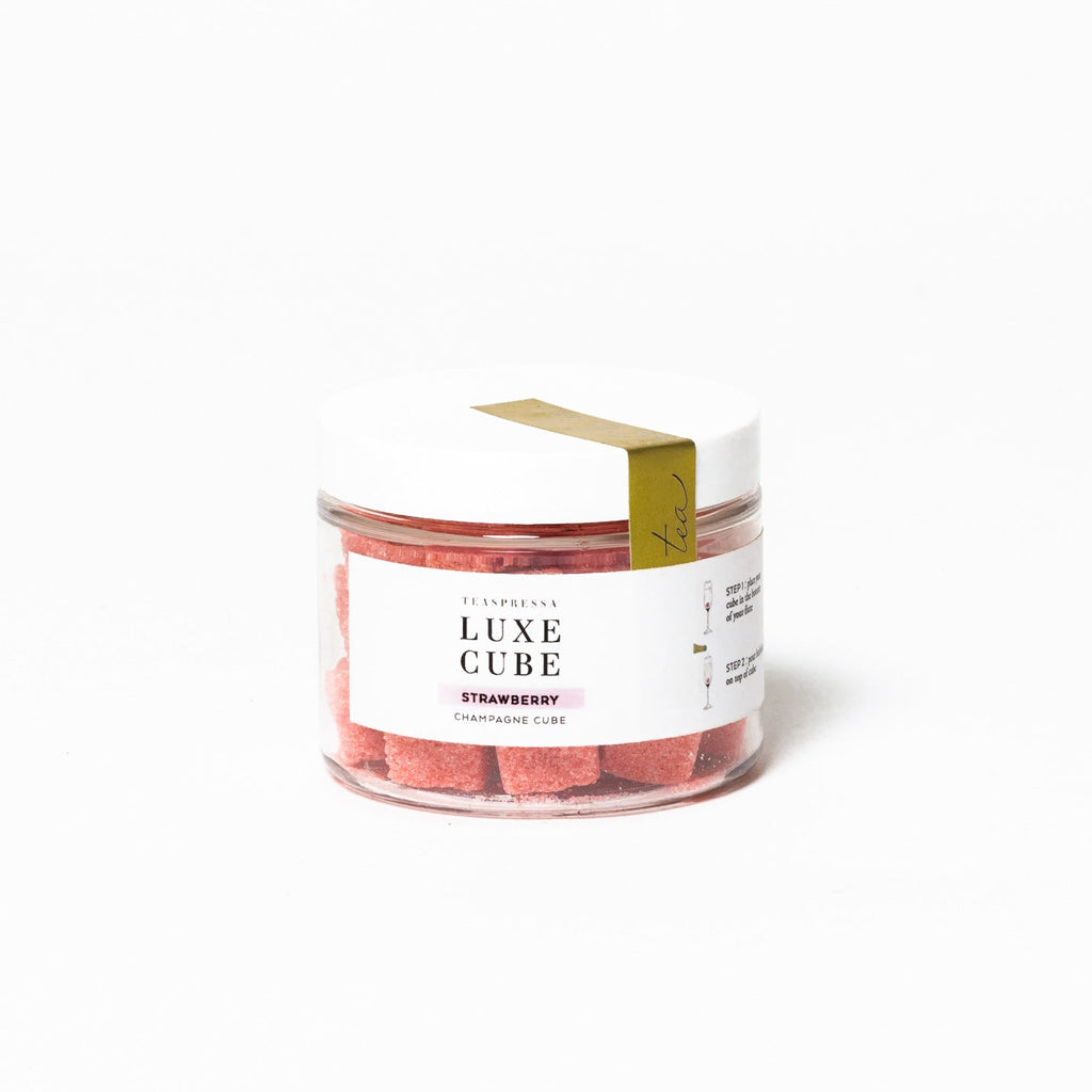 STRAWBERRY, LUXE: Champagne Cube Sugar Stick